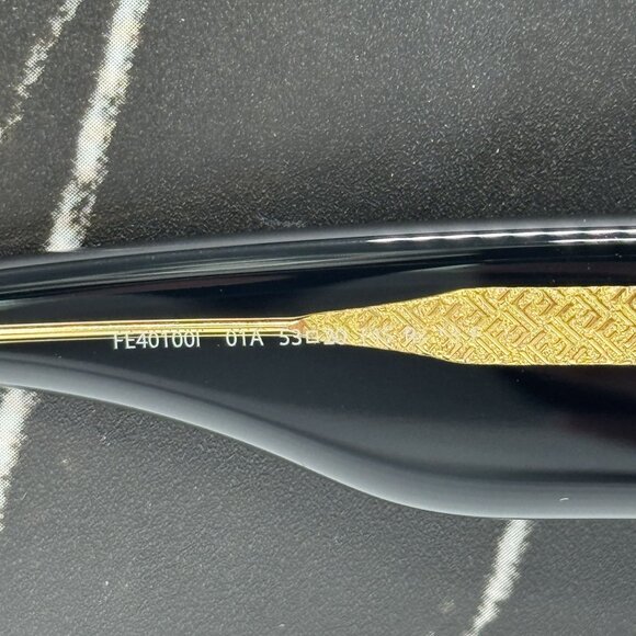 NEW FENDI BLACK GREY WOMEN SUNGLASSES FENDI FE40100I 01A main image 9